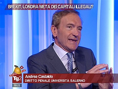 Il Prof. Castaldo interviene a TG2 Lavori in Corso Il Prof. Castaldo interviene a TG2 Lavori in Corso
