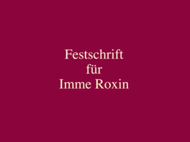 Festschrift fur Imme Roxin