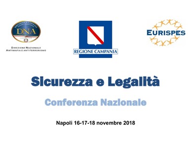 Conferenza Nazionale su Sicurezza e Legalità