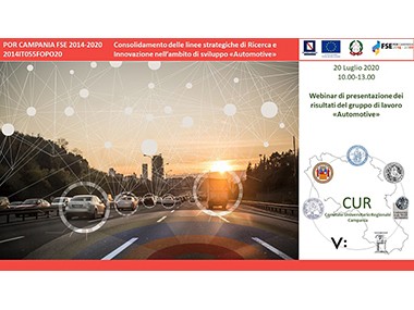 Proposte di linee strategiche di ricerca e innovazione per il settore Automotive nella Regione Campania