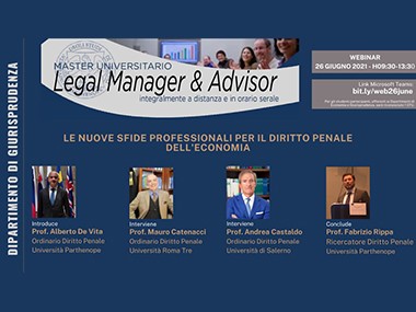 Webinar Legal Manager & Advisor