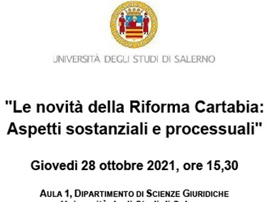 Le novità della riforma Cartabia: aspetti processuali e sostanziali